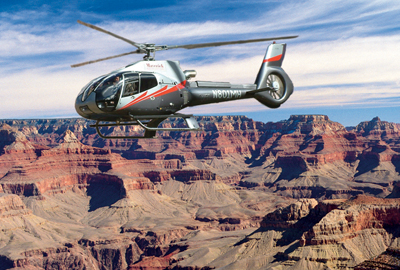 Maverick Soaring Over The Grand Canyon