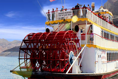Desert Princess Paddle-Wheel Boat On Lake Mead