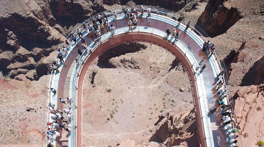 GRAND CANYON WEST RIM LUXURY LIMO VAN WITH SKYWALK VegasTours