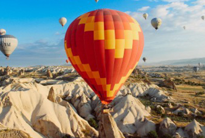 Paris - Las Vegas NV. Hot air balloon called 'Aerostat Rev…