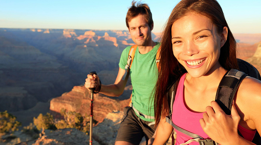 Hikers at Grand Canyon