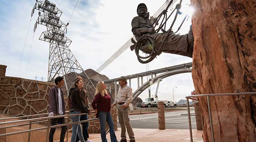 Hoover Dam Memorial to the Dam Builders Achievement
