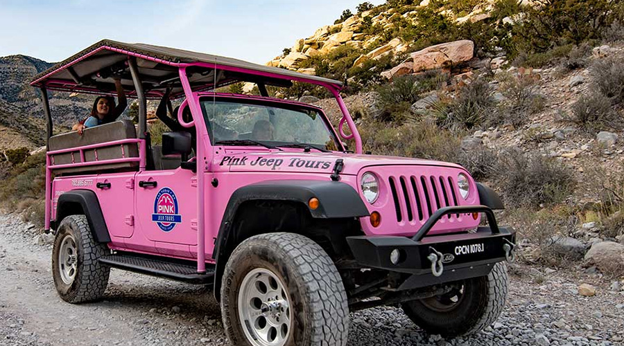 pink jeep tour red rock canyon